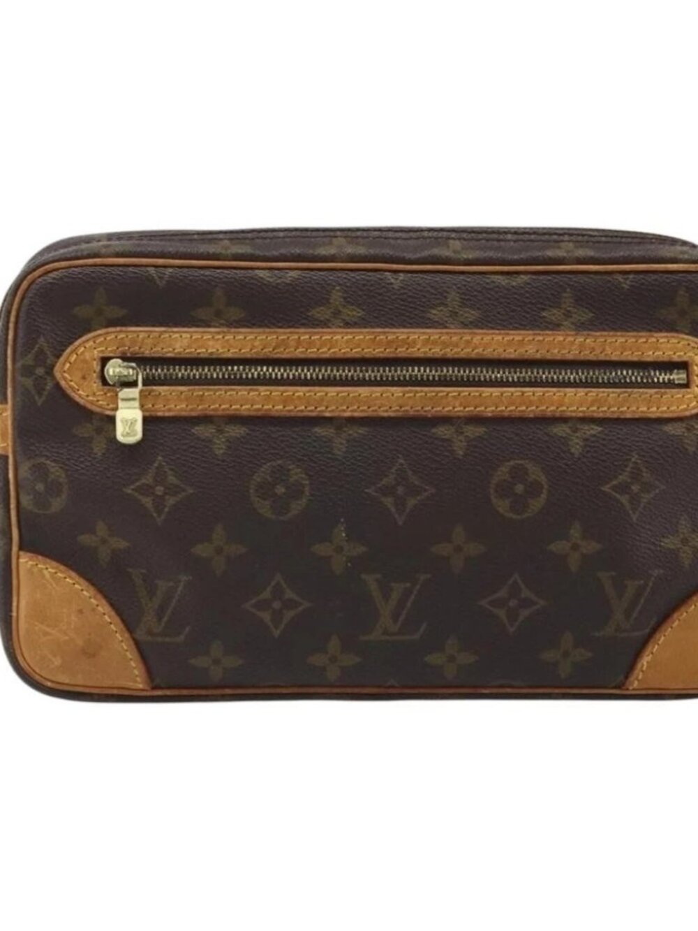 LOUIS VUITTON Monogram Marly Dragonne GM Clutch Bag - Picture 2 of 16